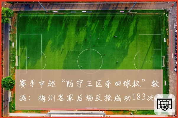 赛季中超“防守三区夺回球权”数据：梅州客家后场反抢成功183次领先